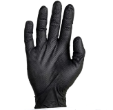 Nitrile Diamond Grip Heavy Duty Gloves Powder Free Black, 2XL, 240mm Cuff, 9.0g, 90 Gloves Pack